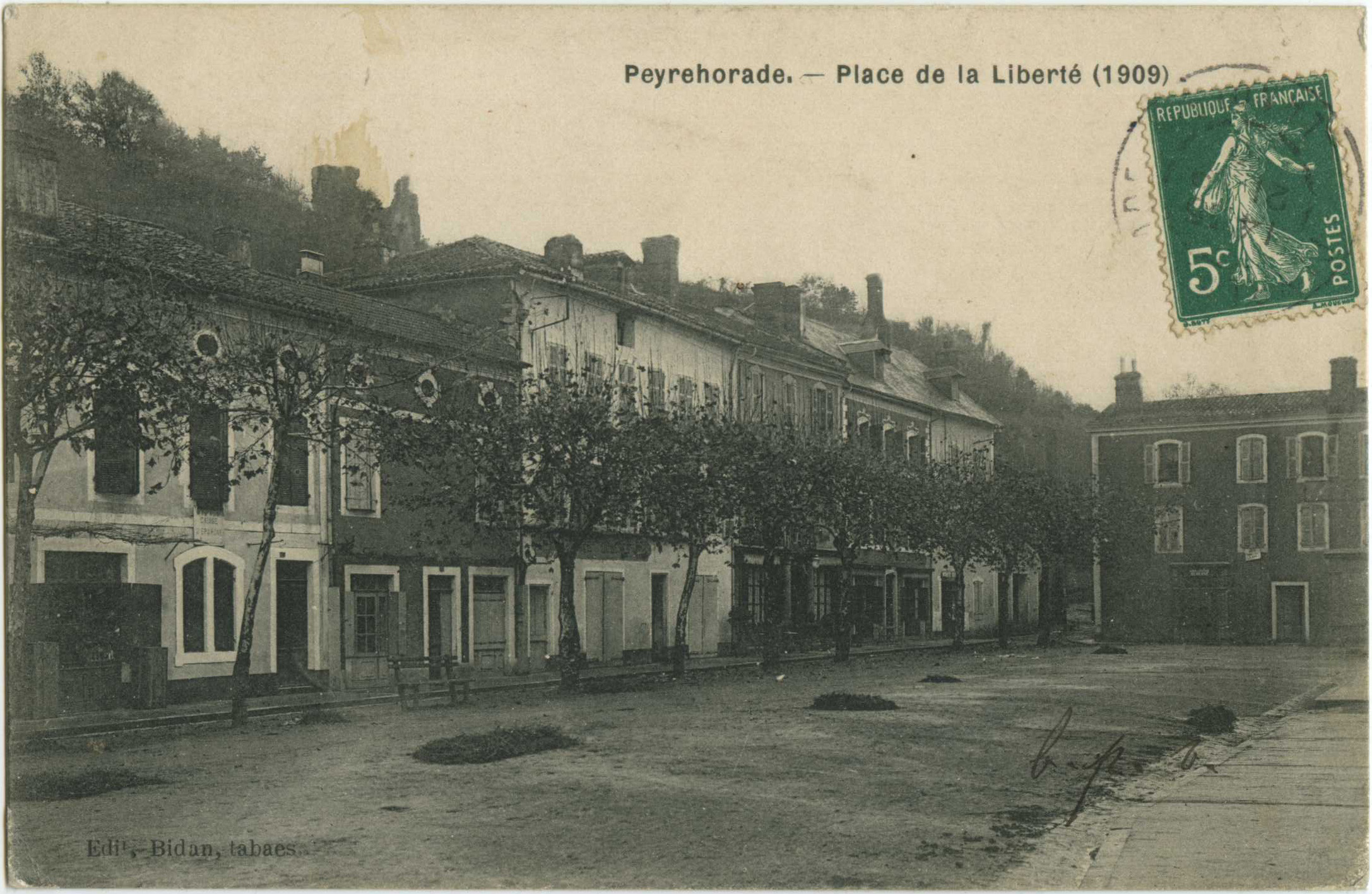 Peyrehorade - Place de la Liberté (1909)