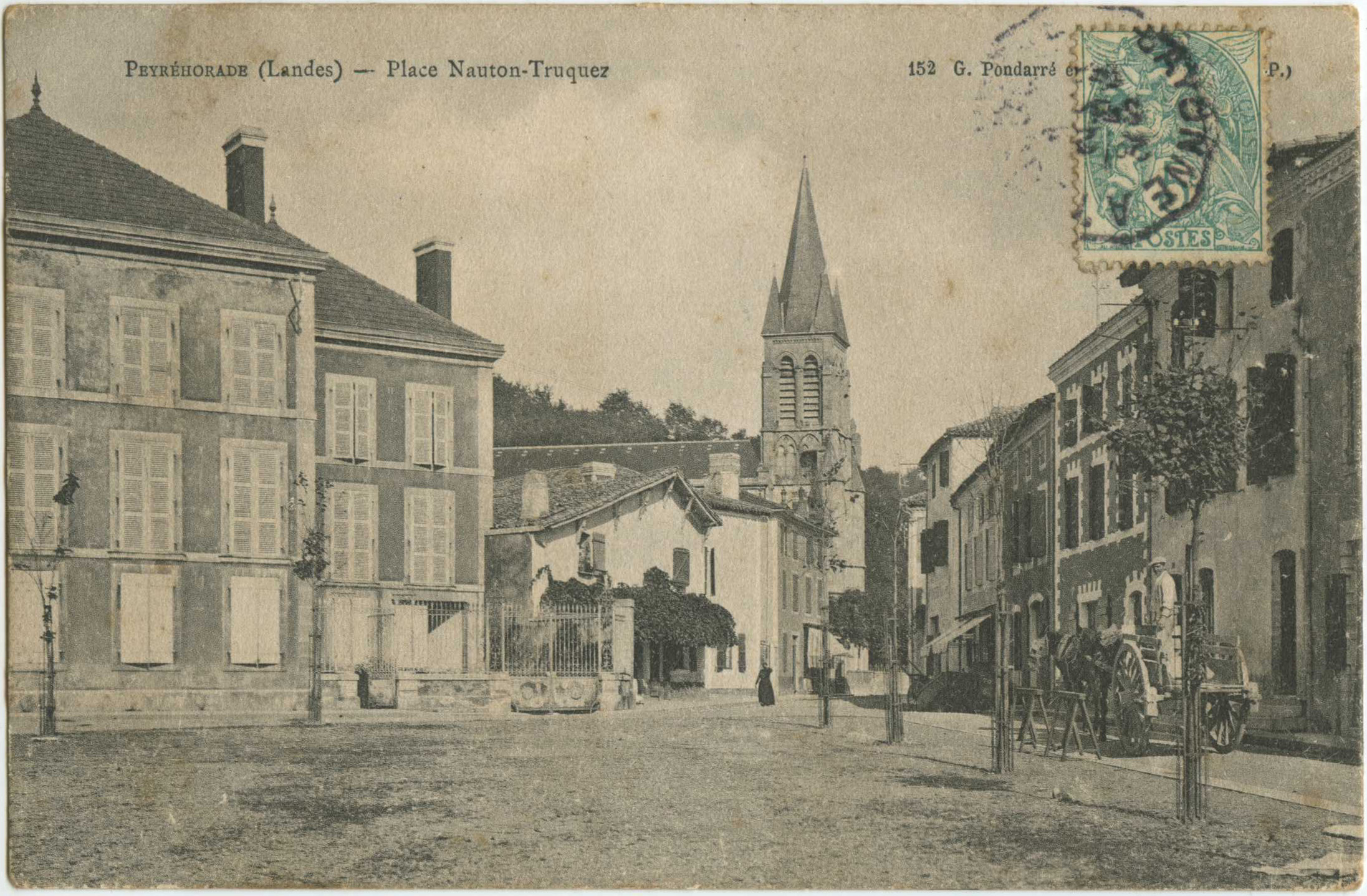 Peyrehorade - Place Nauton-Truquez