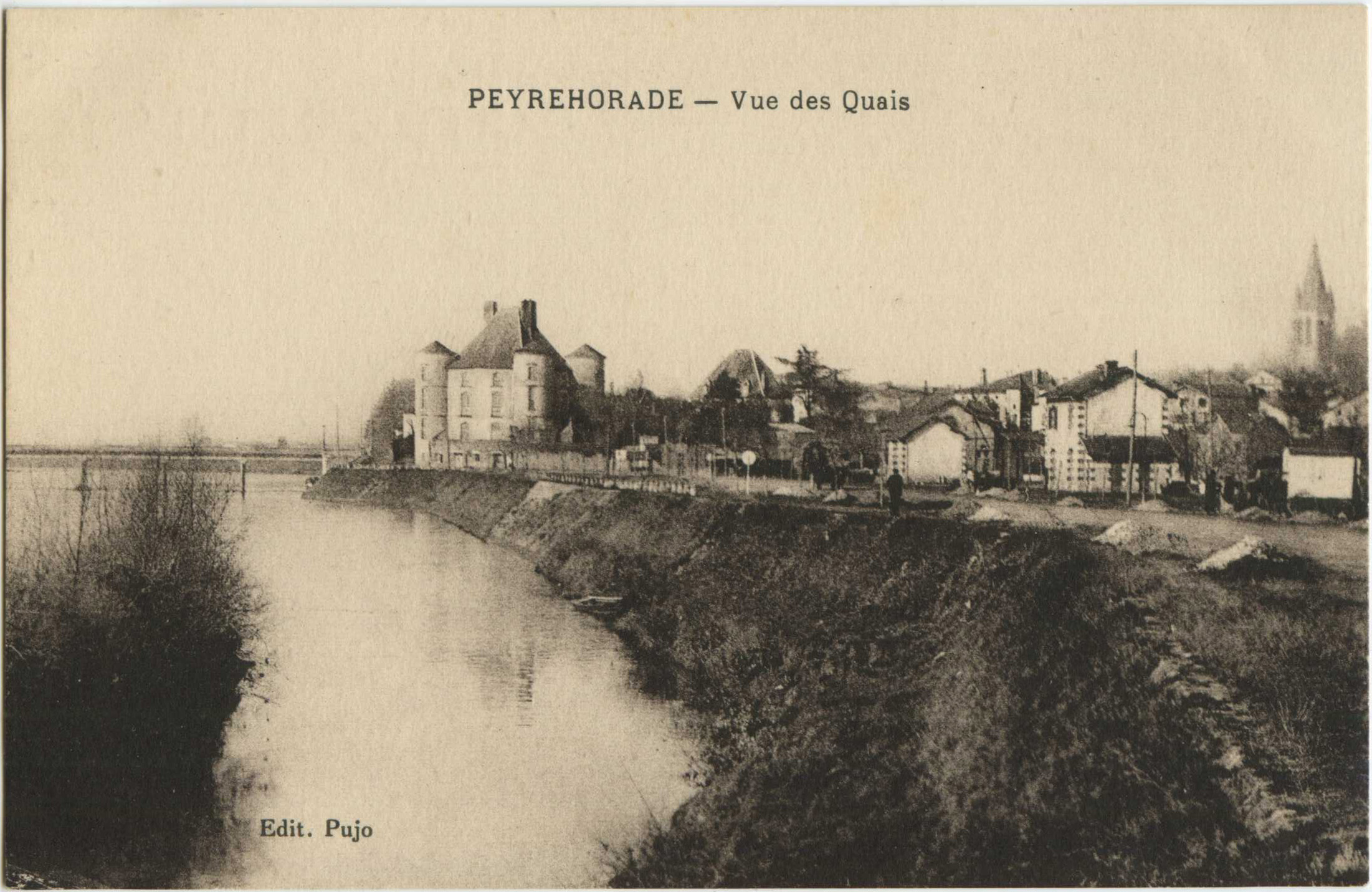 Peyrehorade - Vue des Quais