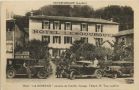 Carte postale ancienne - Peyrehorade - Hôtel " LA ROSERAIE " pension de famille, Garage. Téléph. 43. Tout confort