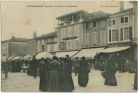 Carte postale ancienne - Peyrehorade - La Place du Marché