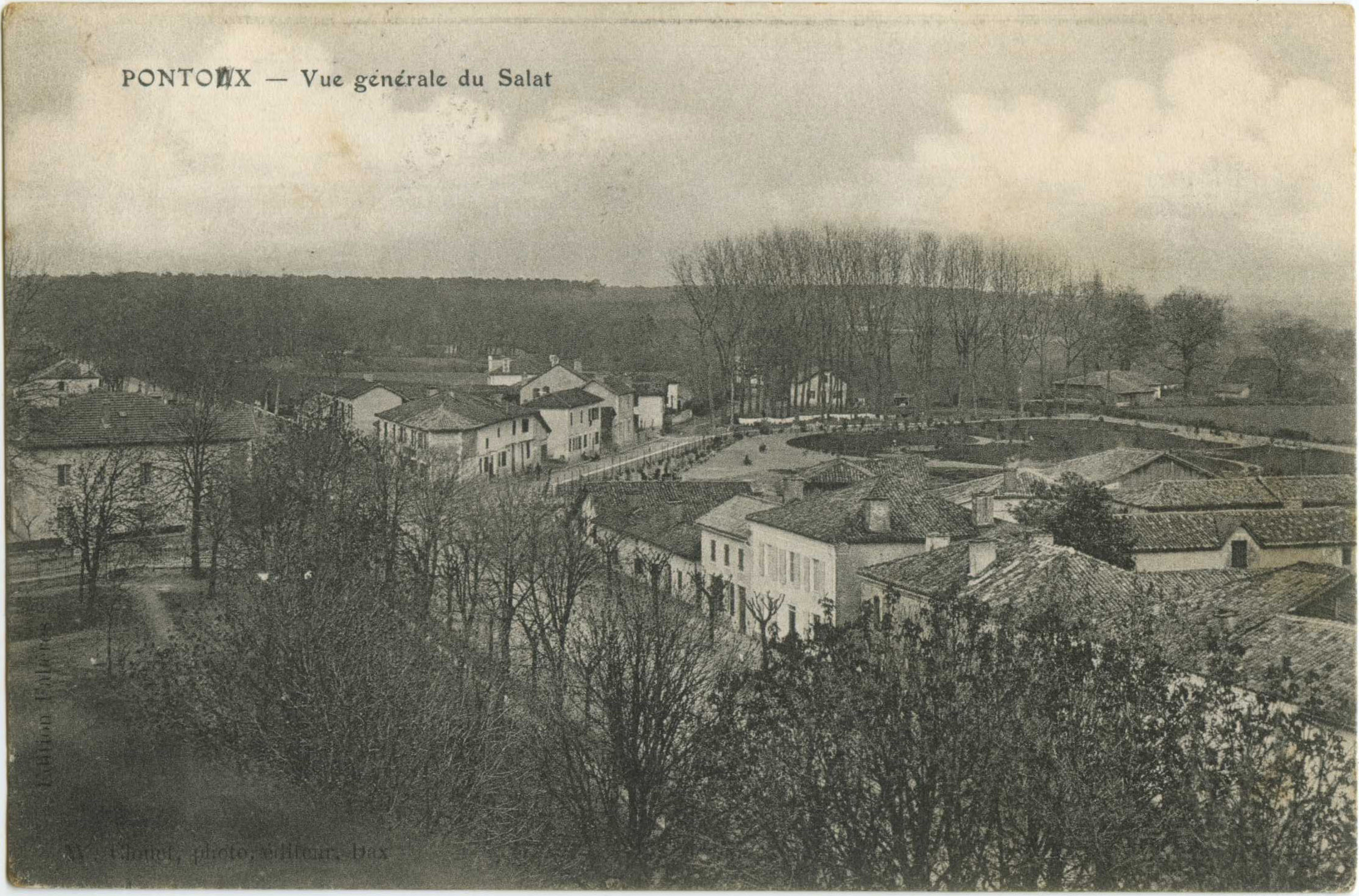 Pontonx-sur-l'Adour - Vue générale du Salat