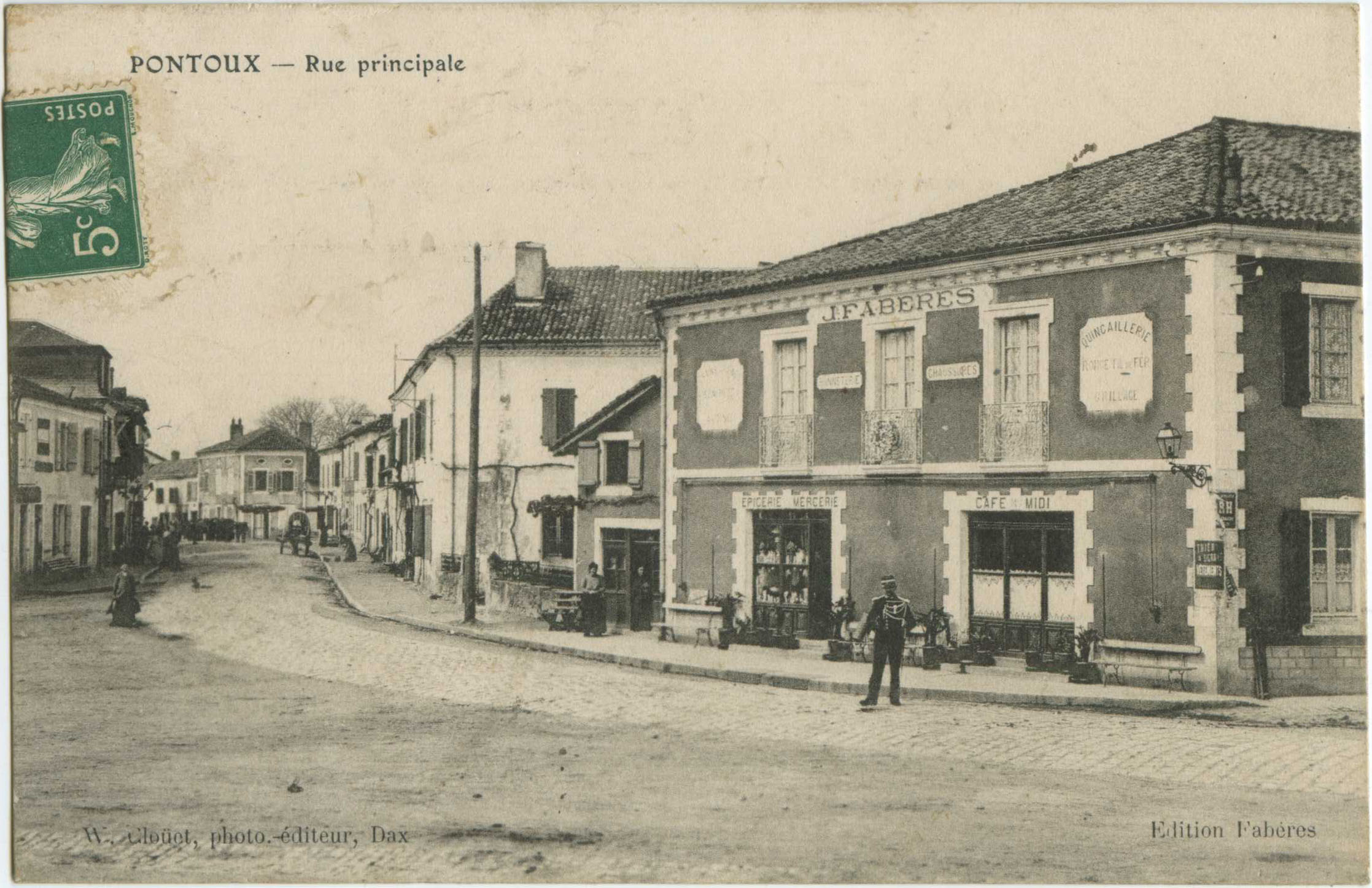 Pontonx-sur-l'Adour - Rue principale