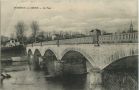 Carte postale ancienne - Pontonx-sur-l'Adour - Le Pont