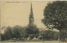Carte postale ancienne - Pontonx-sur-l'Adour - L'Eglise
