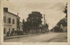 Carte postale ancienne - Pontonx-sur-l'Adour - La Route Nationale