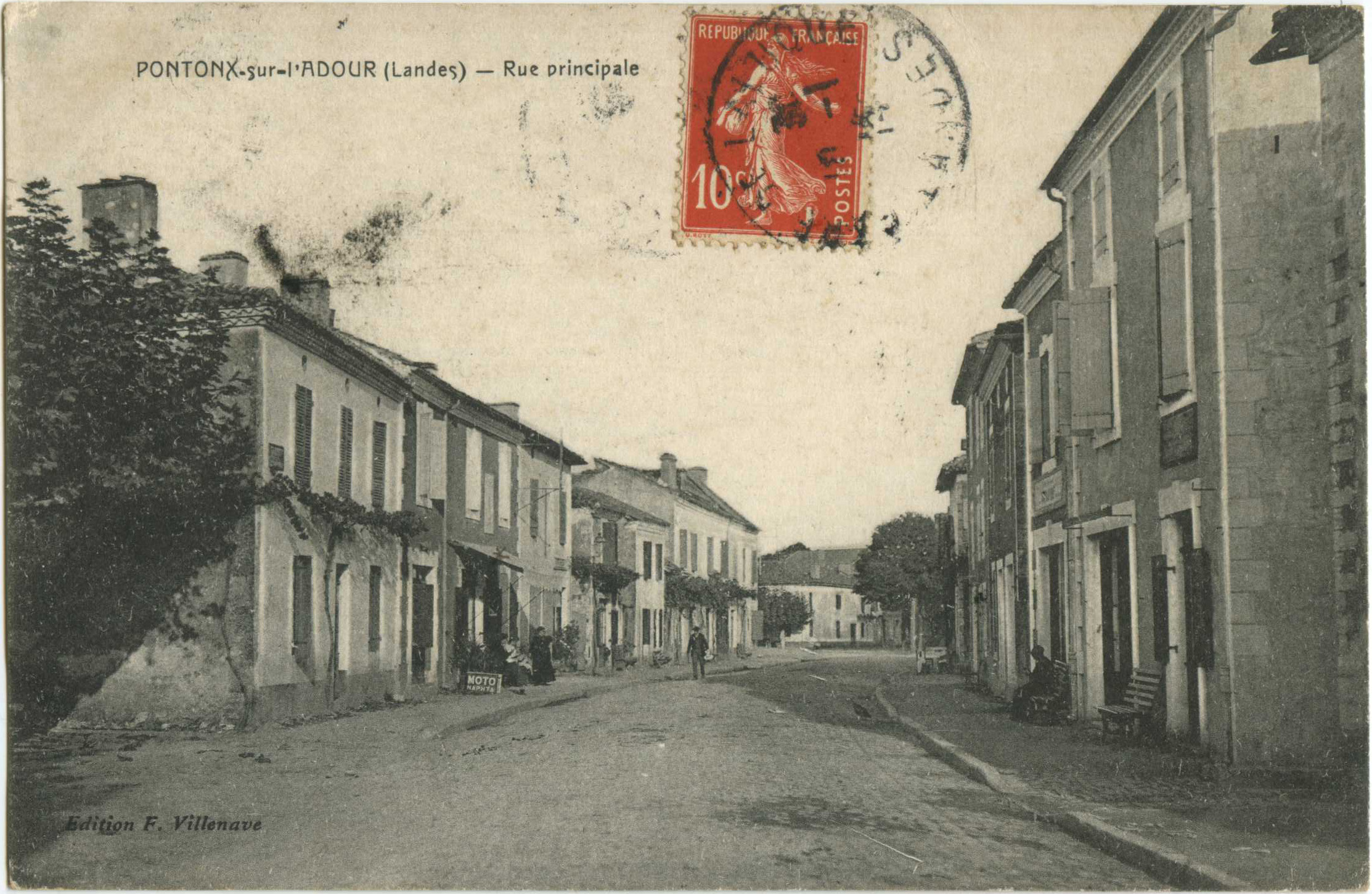 Pontonx-sur-l'Adour - Rue principale