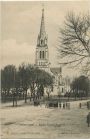 Carte postale ancienne - Pontonx-sur-l'Adour - Eglise Sainte-Eugénie