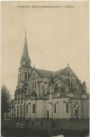 Carte postale ancienne - Pontonx-sur-l'Adour - L'Église