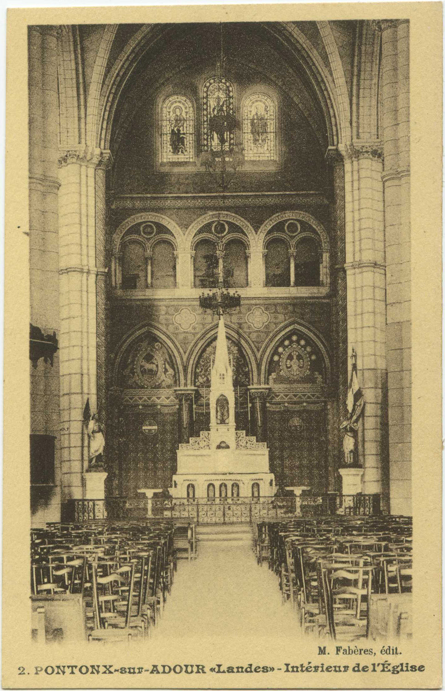 Pontonx-sur-l'Adour - Intérieur de l'Église