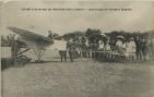 Carte postale ancienne - Pontonx-sur-l'Adour - CHAMP D'AVIATION DE PONTONX-SUR-L'ADOUR - Atterrissage de l'Aviateur Chapelle