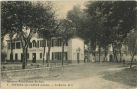 Carte postale ancienne - Pontonx-sur-l'Adour - La Mairie Carte postale ancienne - Pontonx-sur-l'Adour - La Mairie