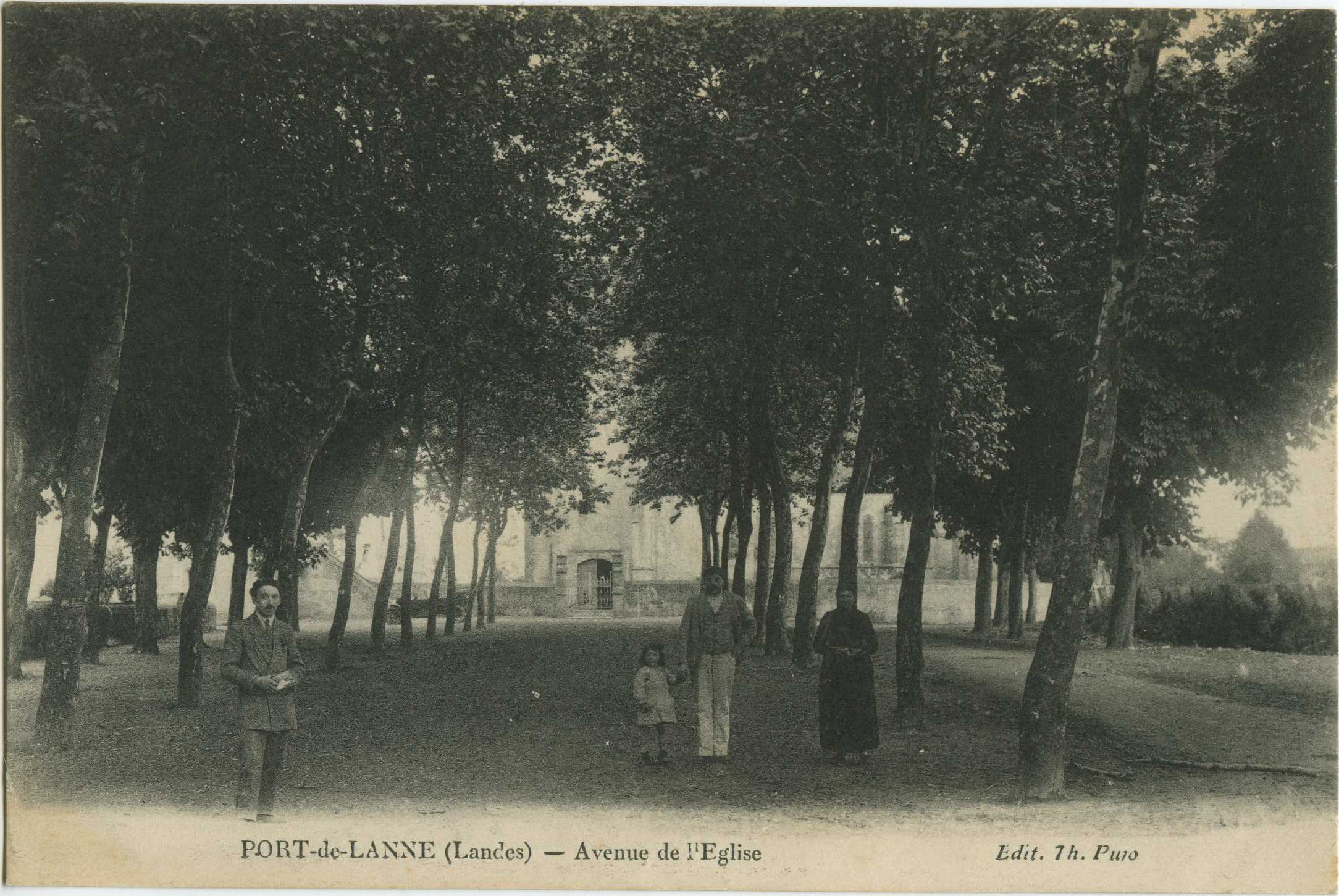 Port-de-Lanne - Avenue de l'Eglise
