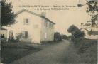 Carte postale ancienne - Saint-Cricq-du-Gave - Quartier de l'Ecole des Filles et le Restaurant MARQUISUZAN