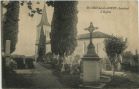Carte postale ancienne - Saint-Cricq-du-Gave - L'Eglise