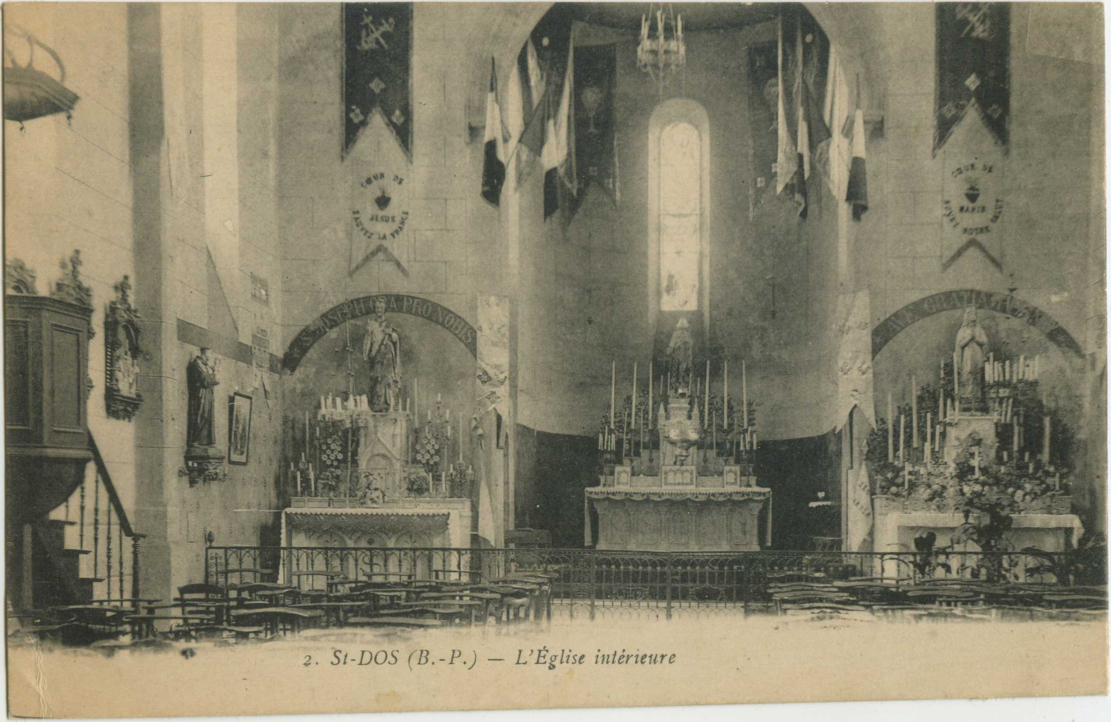 Saint-Dos - L'Église intérieure