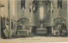 Carte postale ancienne - Saint-Dos - L'Église intérieure