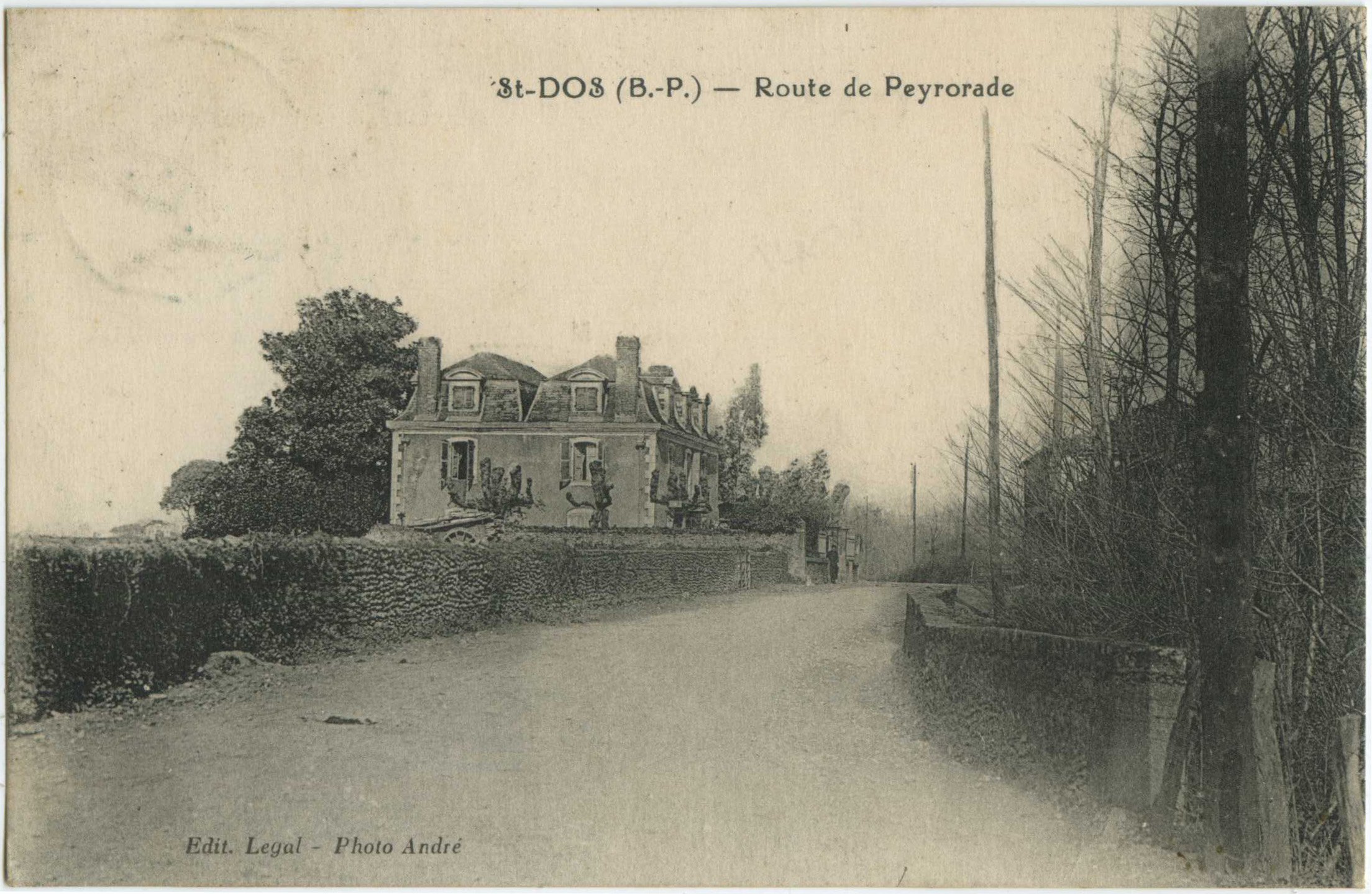 Saint-Dos - Route de Peyrorade