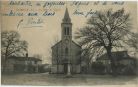 Carte postale ancienne - Saint-Dos - La Place de l'Église
