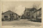 Carte postale ancienne - Saint-Dos - Un des carrefours de la place de l'Eglise