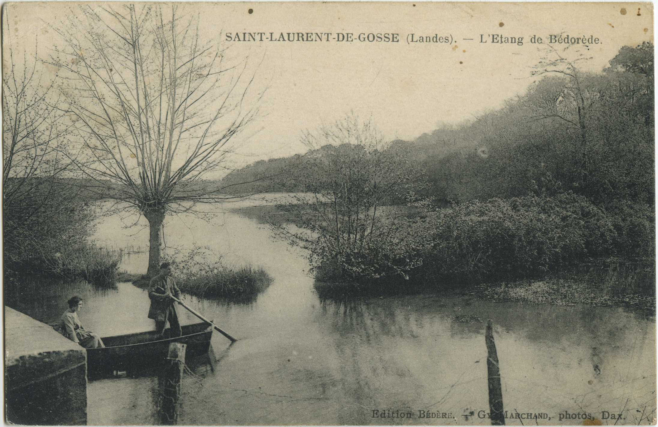 Saint-Laurent-de-Gosse - L'Etang de Bédorède