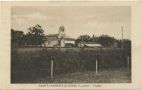 Carte postale ancienne - Saint-Laurent-de-Gosse - L'église