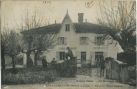 Carte postale ancienne - Saint-Laurent-de-Gosse - Epicerie, Hôtel Bédère