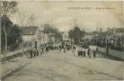 Carte postale ancienne - Saint-Paul-lès-Dax - Route de Bayonne