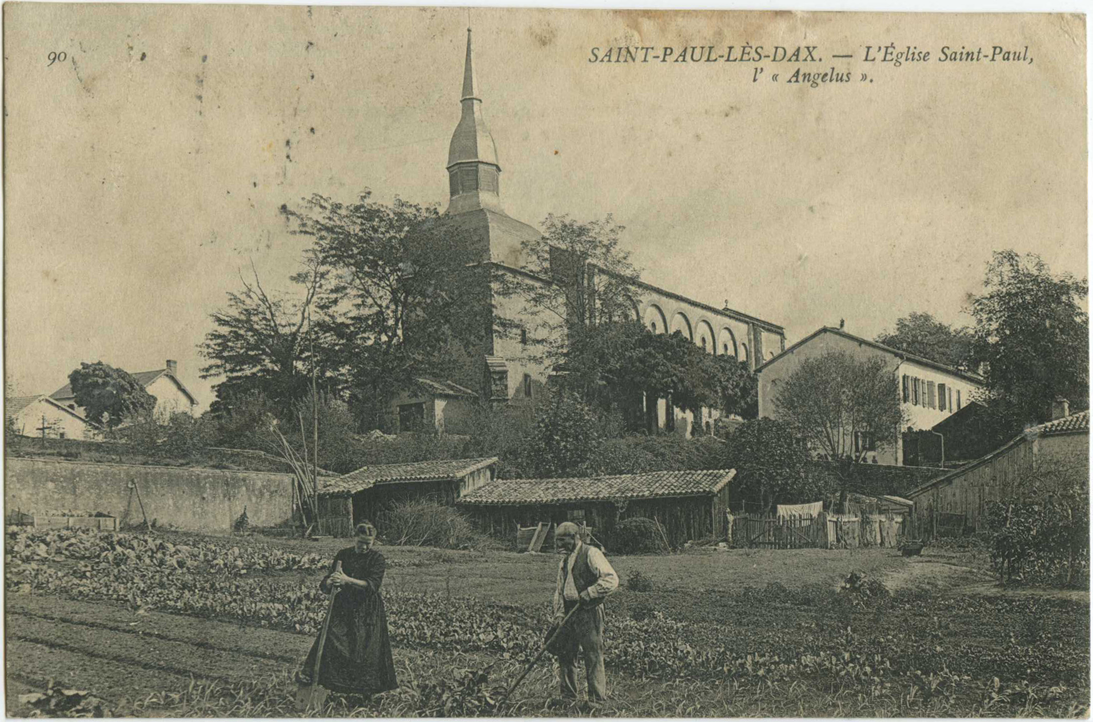 Saint-Paul-lès-Dax - L'Église Saint-Paul, l' « Angelus »