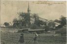 Carte postale ancienne - Saint-Paul-lès-Dax - L'Église Saint-Paul, l' « Angelus »