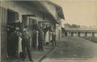 Carte postale ancienne - Saint-Paul-lès-Dax - Écurie d'Entraînement du RANCÈS - Ecurie des Chevaux de 2 ans.