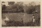 Carte postale ancienne - Saint-Pé-de-Léren - Lac de Pouchioü