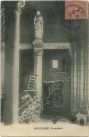 Carte postale ancienne - Saint-Vincent-de-Paul - Buglose [porte du sanctuaire brisée le 2 mars 1906]
