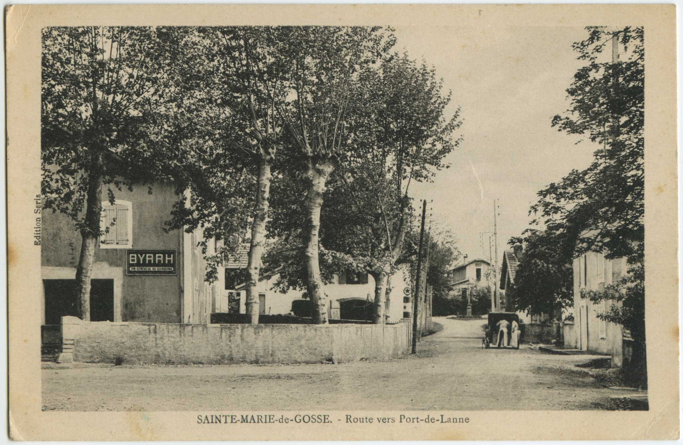 Sainte-Marie-de-Gosse - Route vers Port-de-Lanne