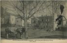 Carte postale ancienne - Sainte-Marie-de-Gosse - Le Fronton et la Mairie au Bourg