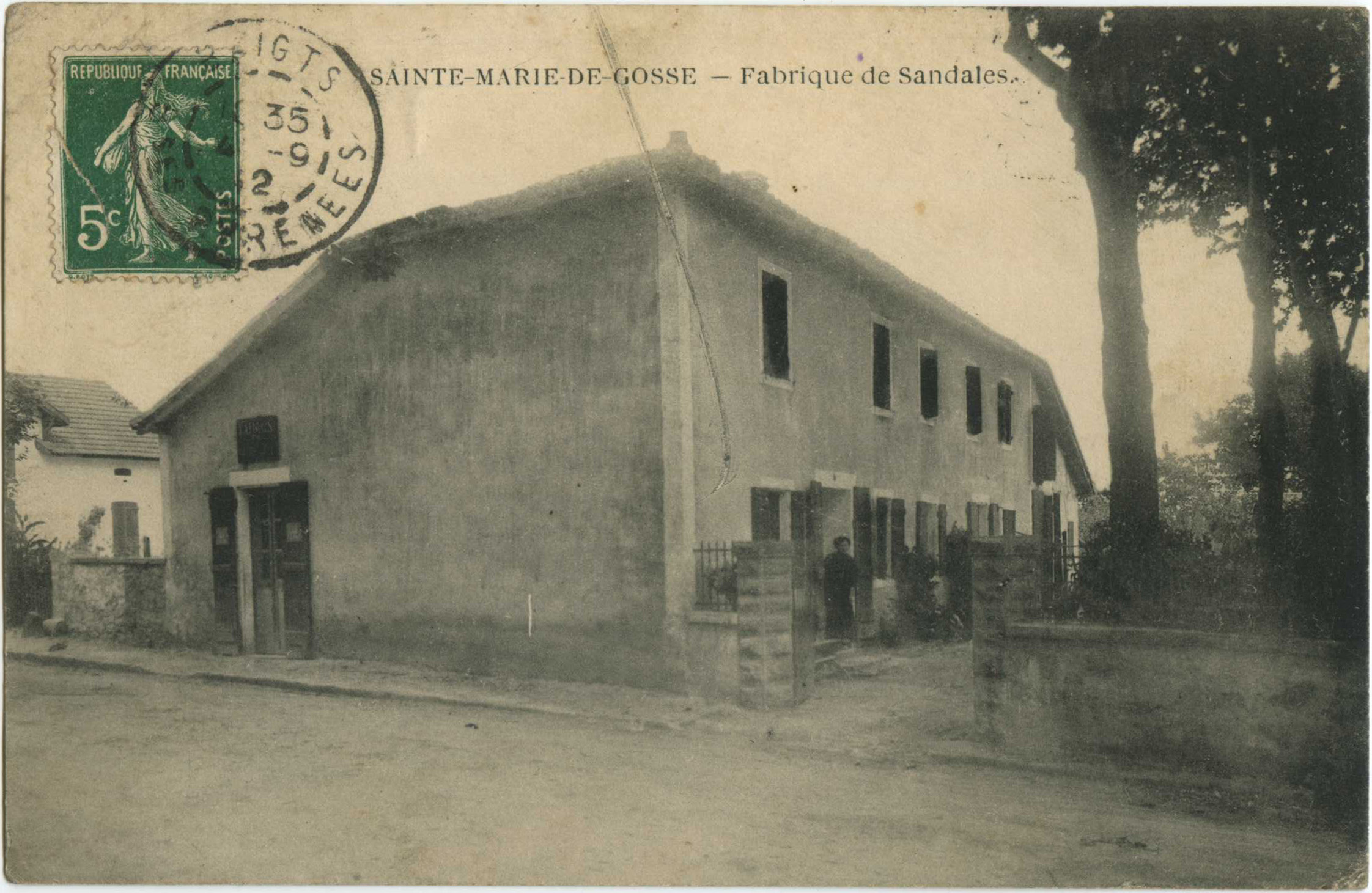 Sainte-Marie-de-Gosse - Fabrique de Sandales.