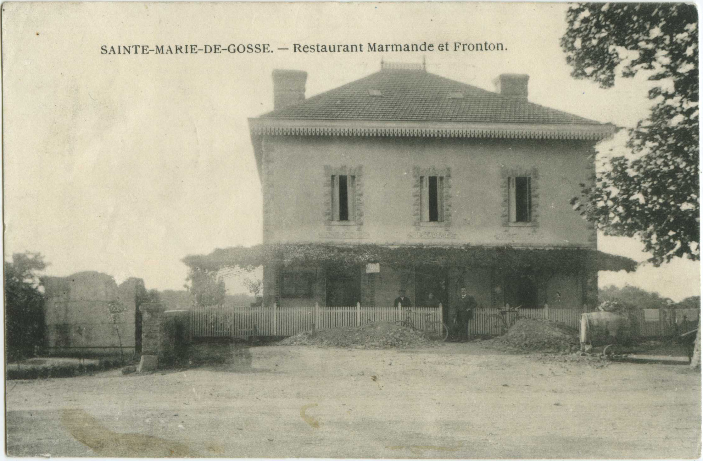 Sainte-Marie-de-Gosse - Restaurant Marmande et Fronton.