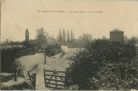 Carte postale ancienne - Sainte-Marie-de-Gosse - La Campagne sous la neige