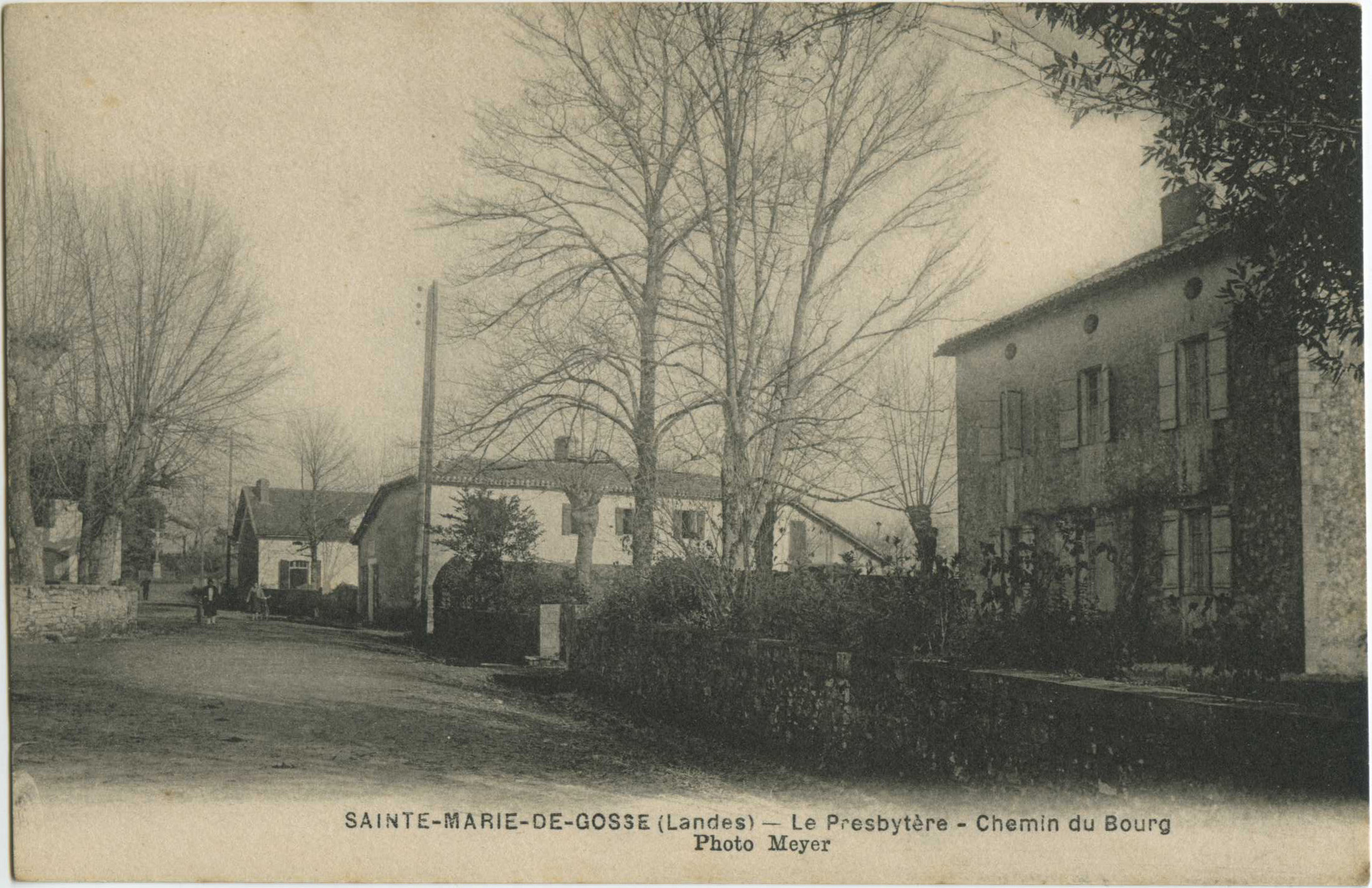 Sainte-Marie-de-Gosse - Le Presbytère - Chemin du Bourg