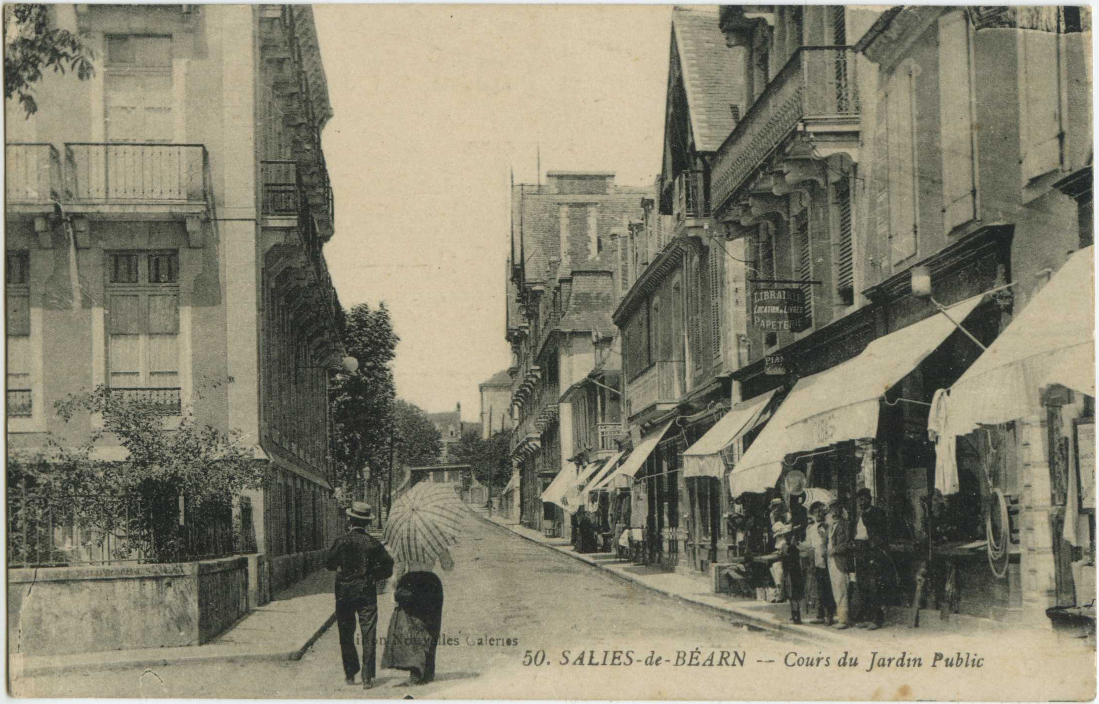 Salies-de-Béarn - Cours du Jardin Public