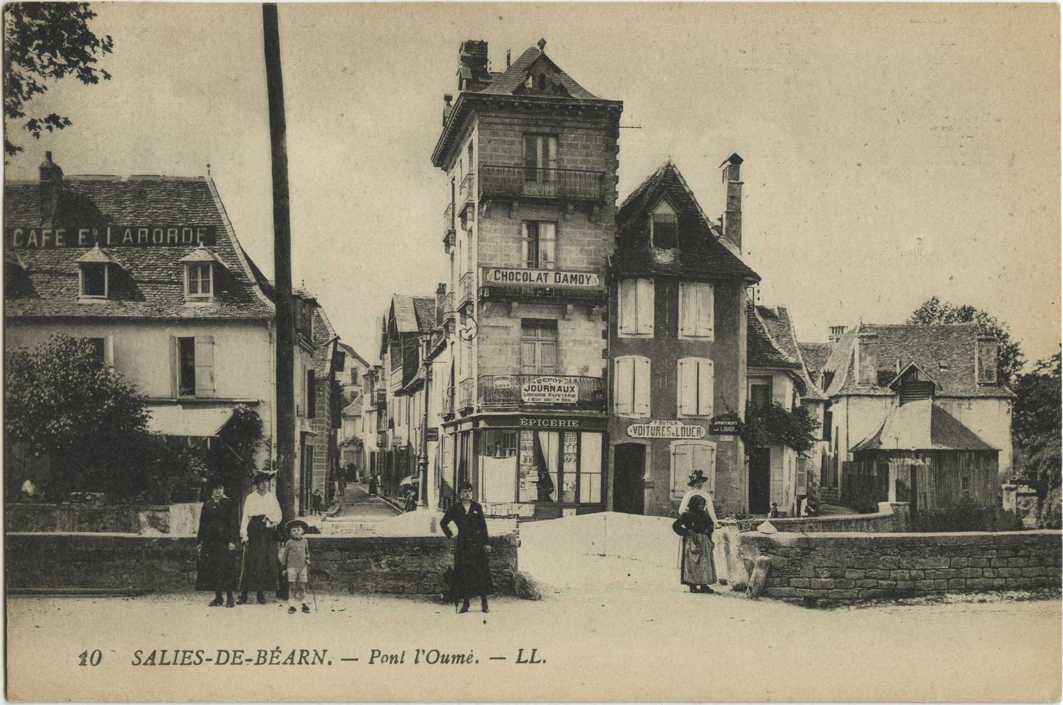 Salies-de-Béarn - Pont l'Oumé.