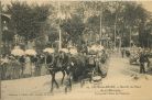 Carte postale ancienne - Salies-de-Béarn - Bataille de Fleurs du 27 Mai 1906. Voiture de l'Hôtel du Château.