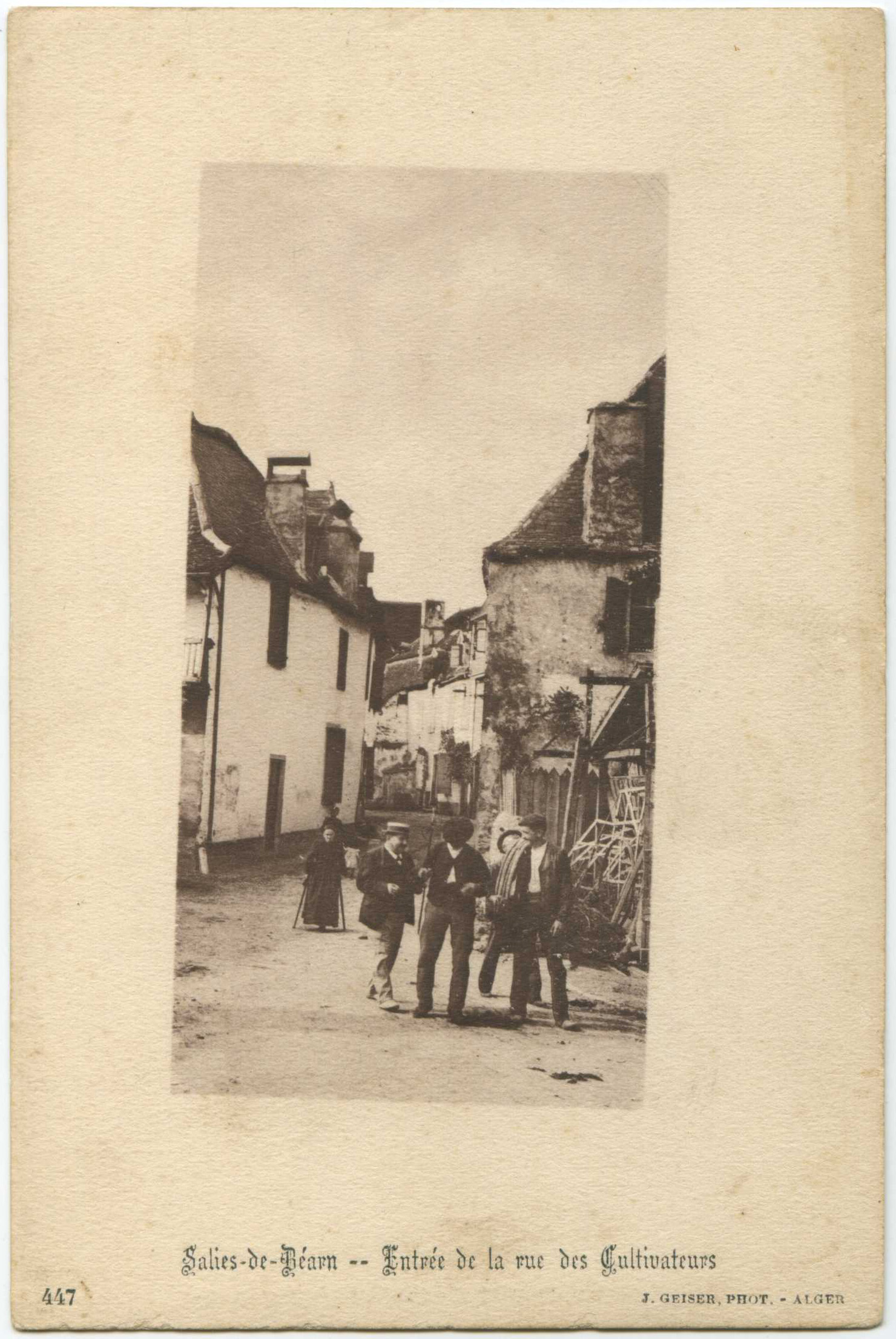 Salies-de-Béarn - Entrée de la rue des Cultivateurs