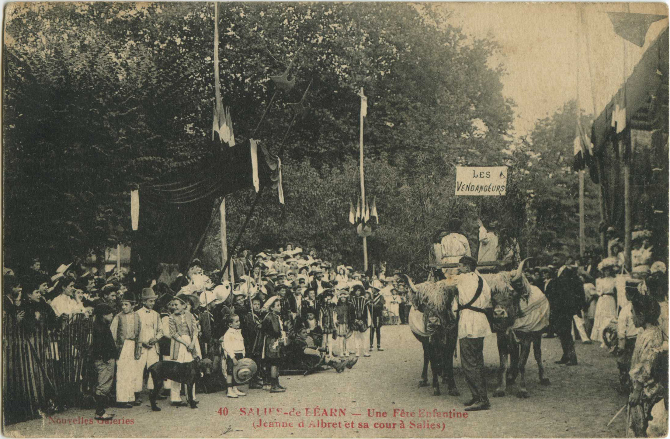 Salies-de-Béarn - Une Fête Enfantine (Jeanne d'Albret et sa cour à Salies)