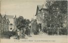 Carte postale ancienne - Salies-de-Béarn - Un coin de l'Établissement et le Casino