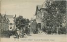 Carte postale ancienne - Salies-de-Béarn - Un coin de l'Établissement et le Casino Carte postale ancienne - Salies-de-Béarn - Un coin de l'Établissement et le Casino