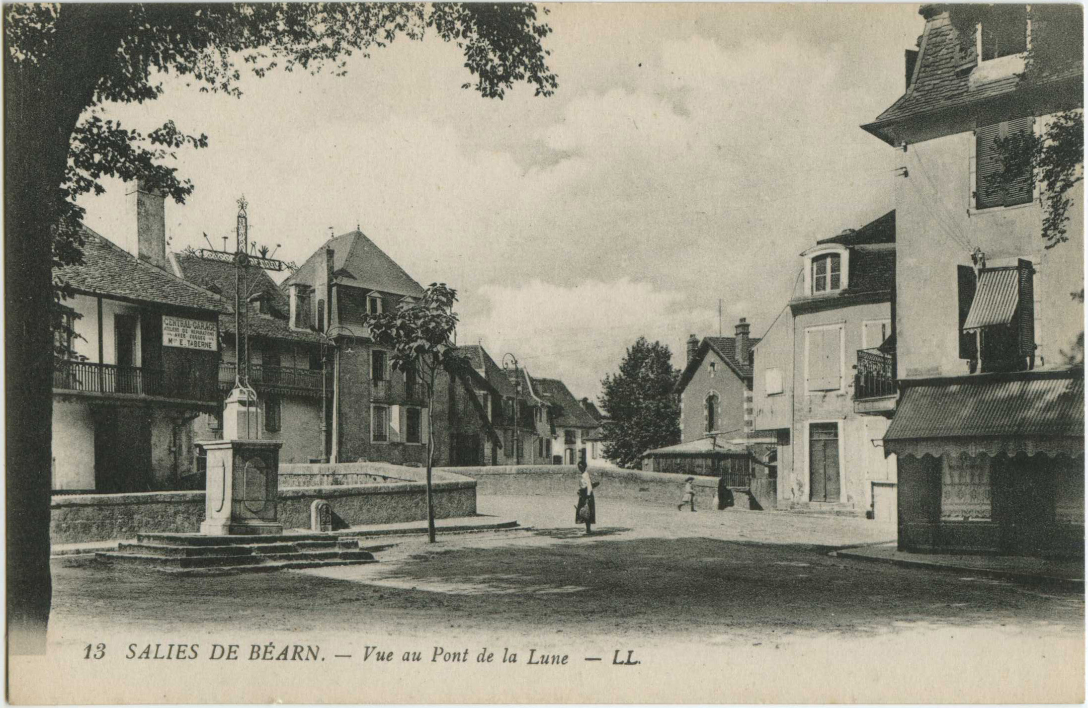 Salies-de-Béarn - Vue au Pont de la Lune