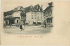 Carte postale ancienne - Salies-de-Béarn - Place du Bayaa Carte postale ancienne - Salies-de-Béarn - Place du Bayaa