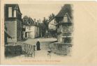 Carte postale ancienne - Salies-de-Béarn - Place de la Trompe Carte postale ancienne - Salies-de-Béarn - Place de la Trompe