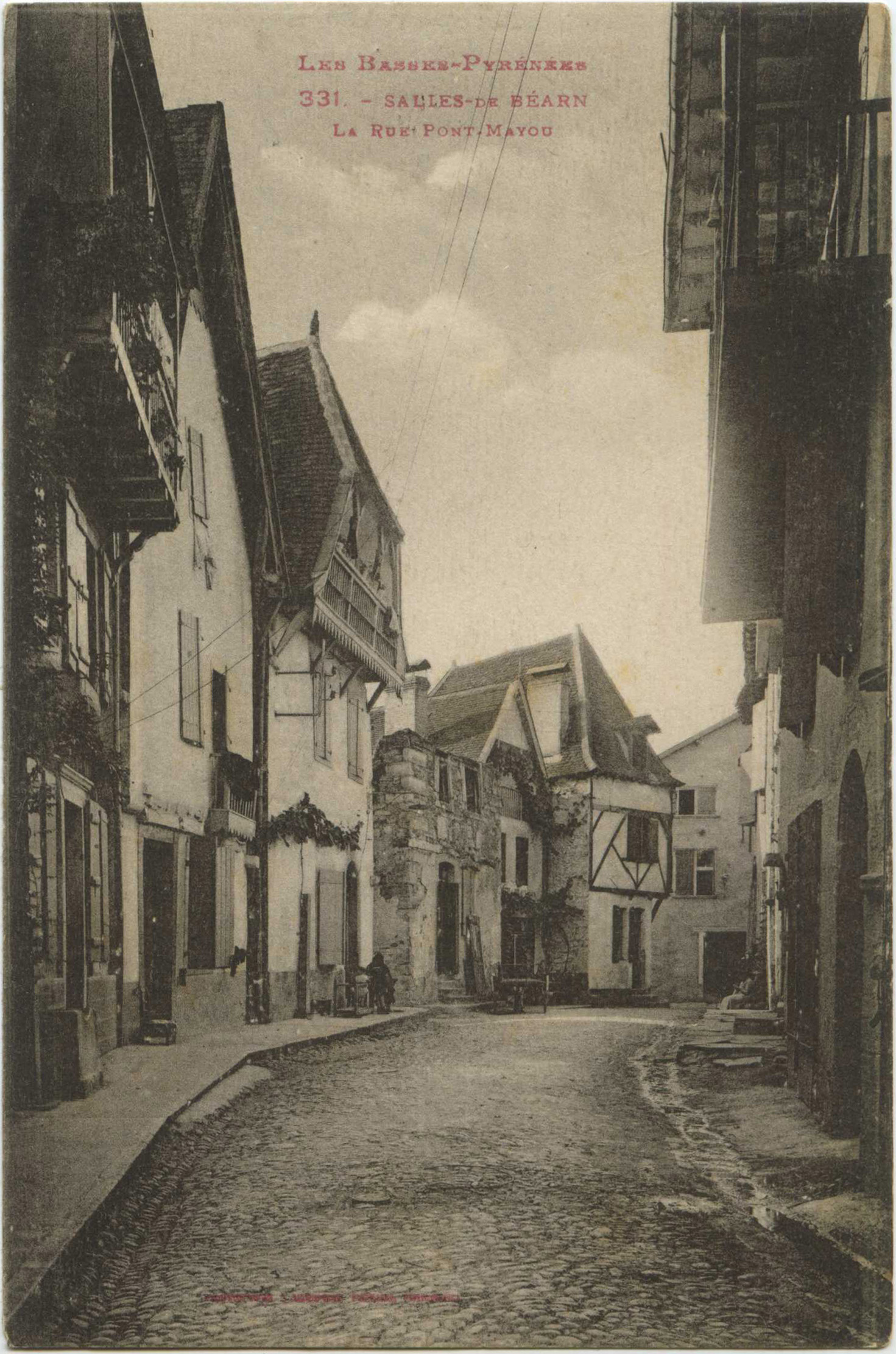 Salies-de-Béarn - La Rue Pont-Mayou